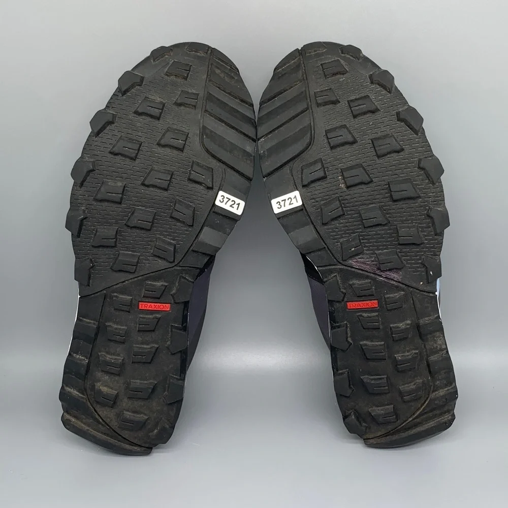 Adidas Kanadia TR8 Cloudfoam Black Blue Trail Running‎ Shoes BB4416 Men’s Sz 11